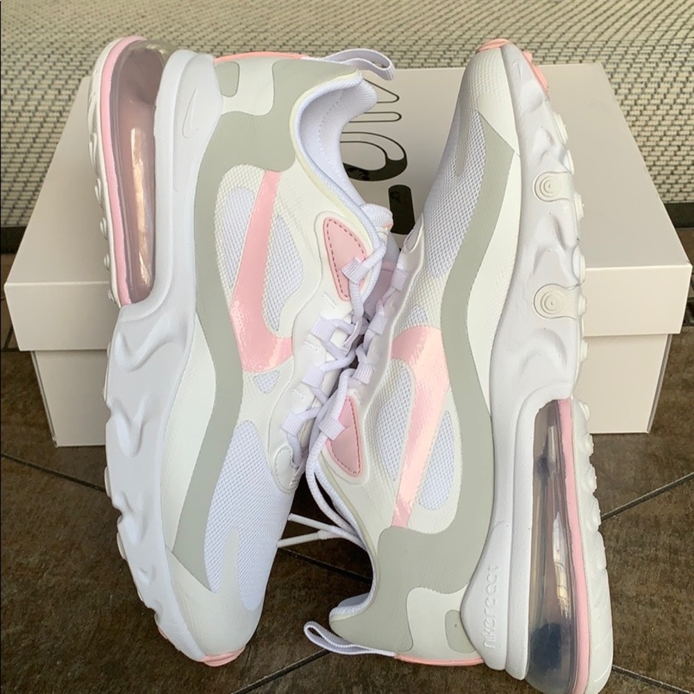 • NIKE AIR MAX 270 REACT white/pink foam-total WMN - Picture 10 of 16